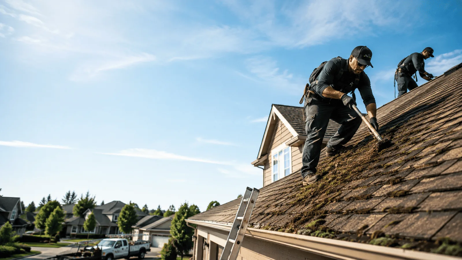Roof Moss Removal in Temple Hills, MD near me